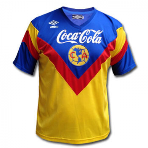 Club America Retro Home Soccer Jersey 93/94